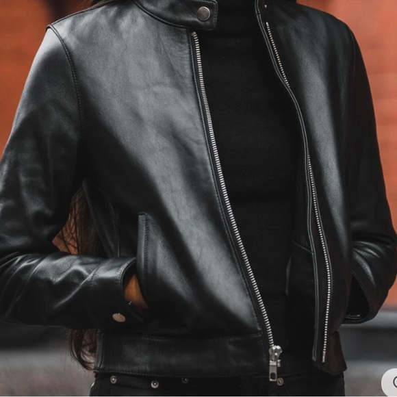 Coach Leather Jacket - Picture 2 of 14